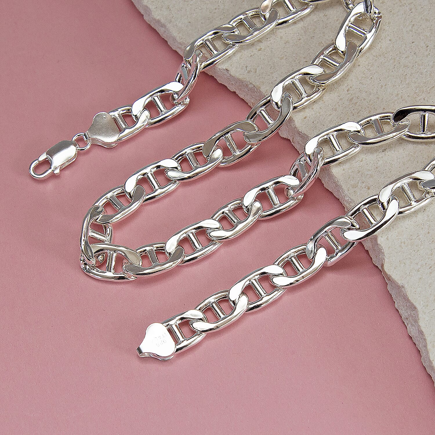 Sterling Silver Chain (Size - 18),  Silver Wt. 38.7 Gms