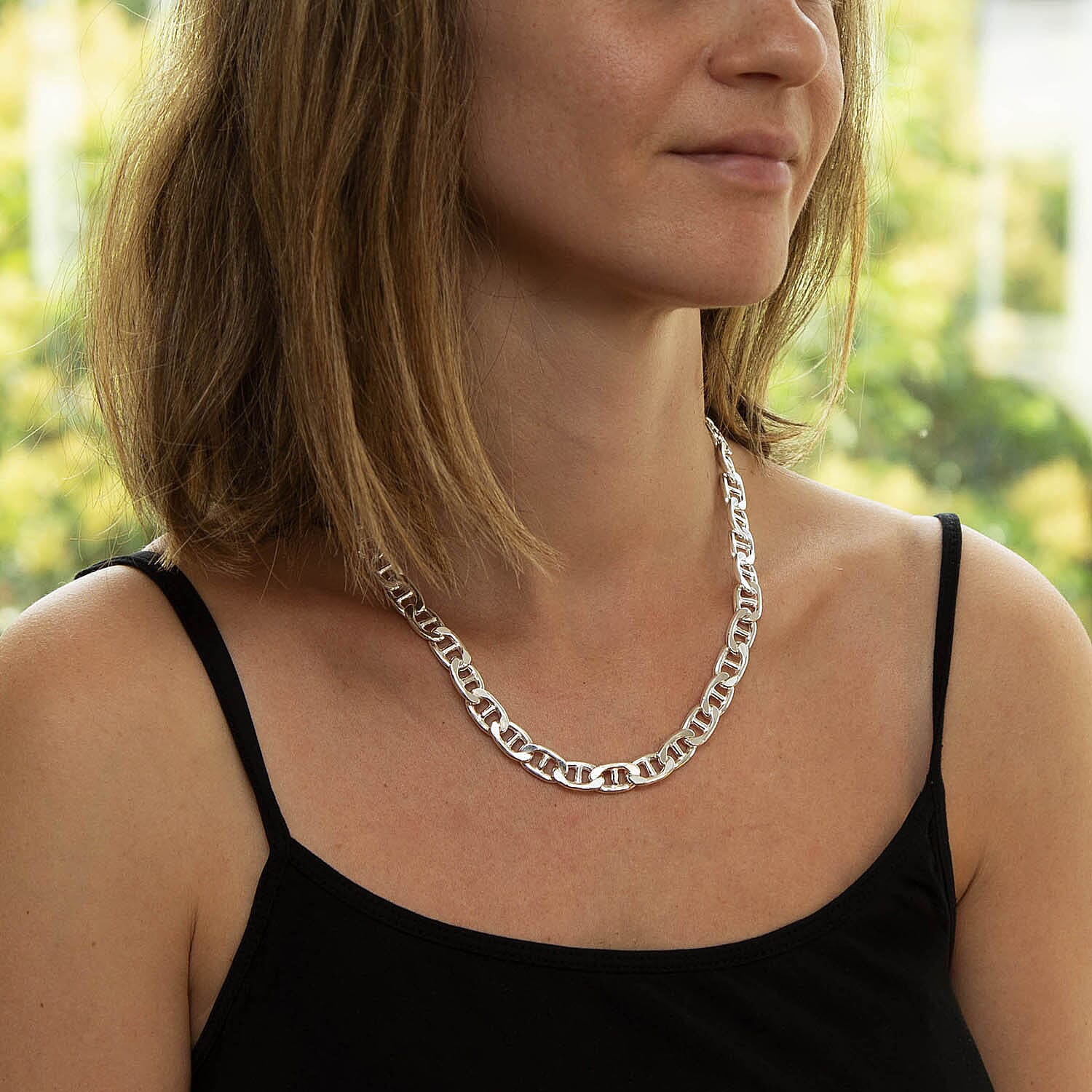 Sterling Silver Chain (Size - 20),  Silver Wt. 43.7 Gms