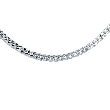 Sterling Silver 3.5mm Square Franco Chain 20 Inch