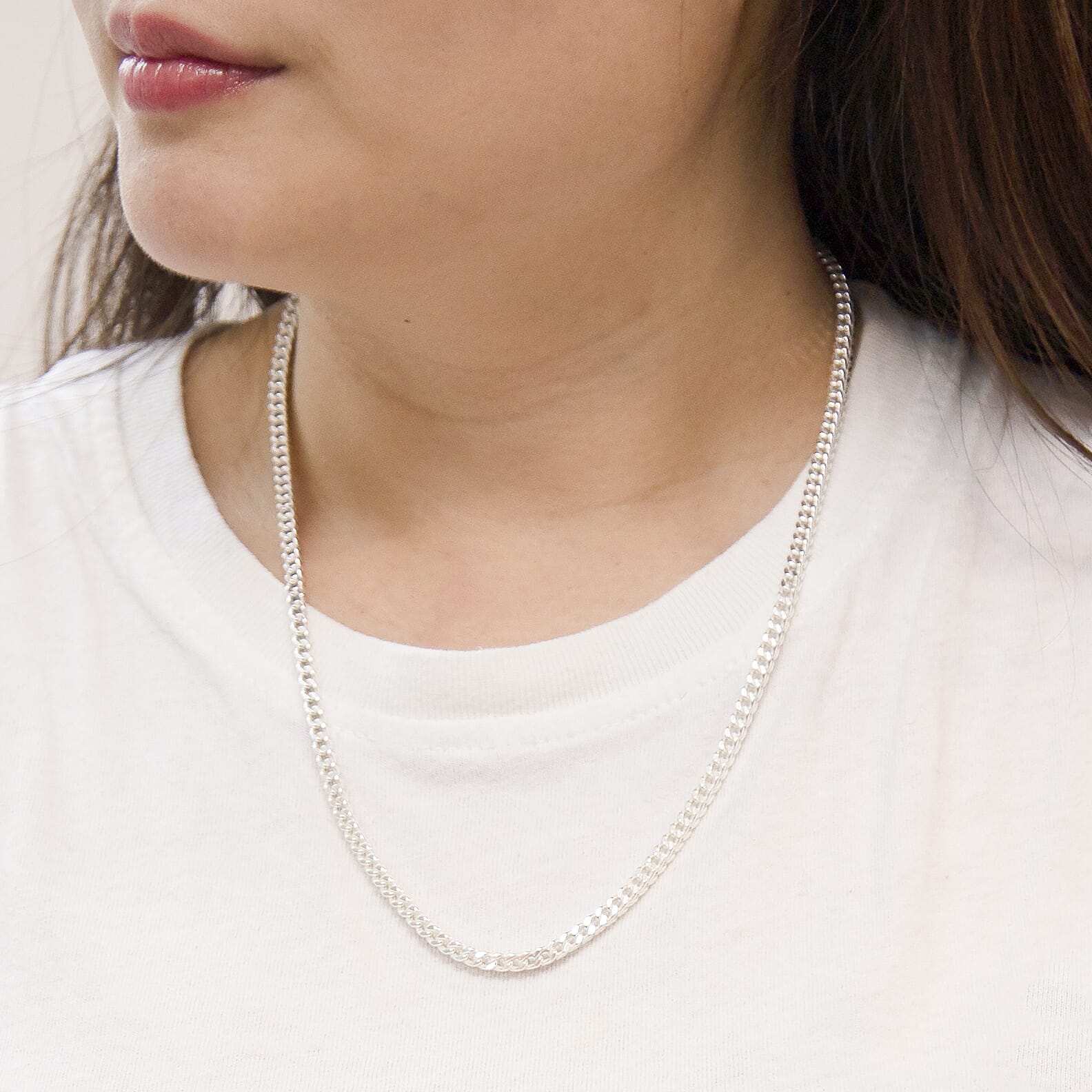 Sterling Silver Chain (Size - 20),  Silver Wt. 13.4 Gms