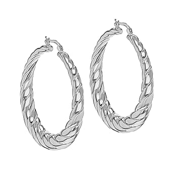 https://tjcuk.sirv.com/Products/73/1/7315449/Rhodium-Overlay-Sterling-Silver-Earring-Silver-Wt-12-8-Gms_7315449.jpg?w=342&h=342