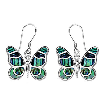 https://tjcuk.sirv.com/Products/73/1/7315539/Butterfly-Drop-Earrings-in-Sterling-Silver-Pave-Shell-with-Hook-Clasp_7315539.jpg?w=342&h=342