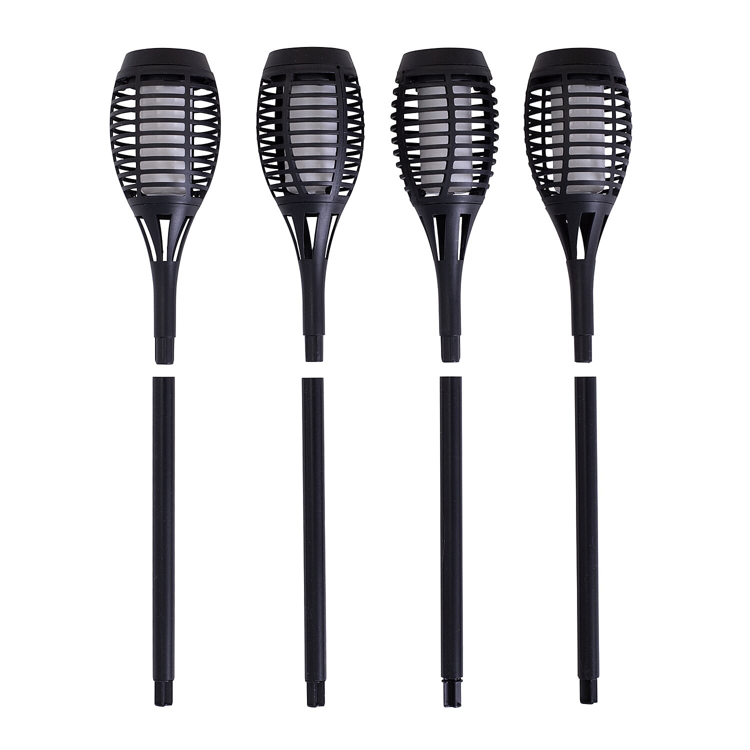 4 Pcs Solar Dancing Flame Torch