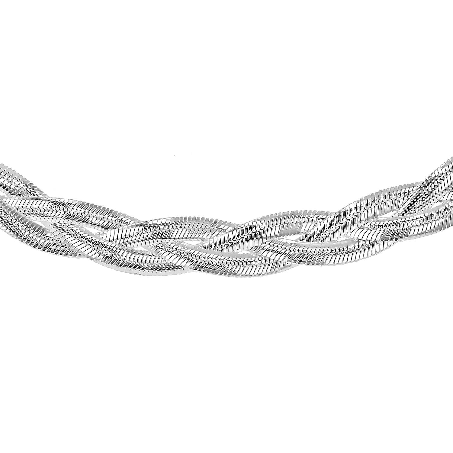 Sterling Silver Chain (Size - 17),  Silver Wt. 13.9 Gms