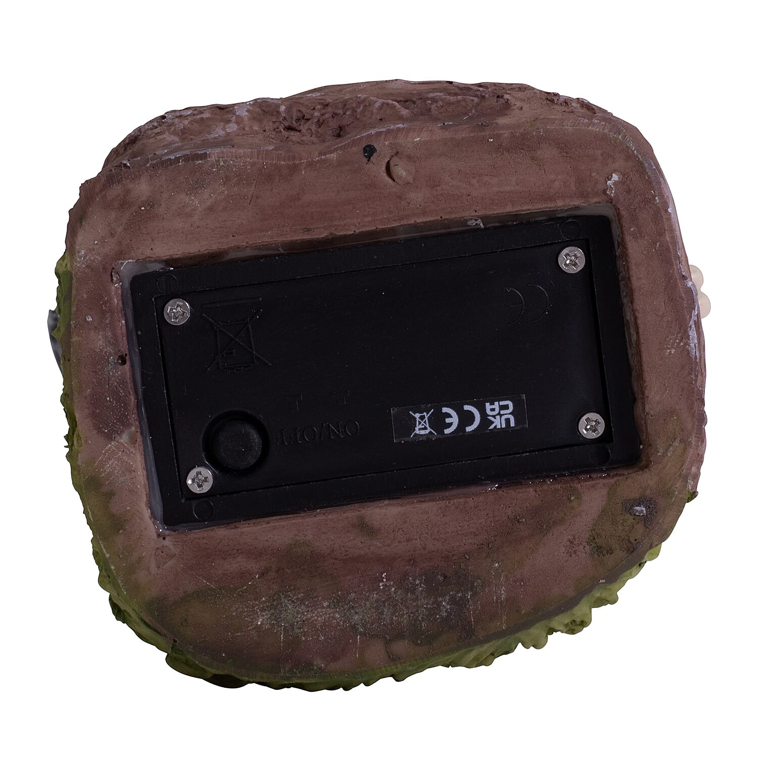 Gnomes Solar Garden Light (Green Hat) - 11in Approx