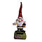 Gnomes Solar Garden Light (Red Hat) - 11in Approx