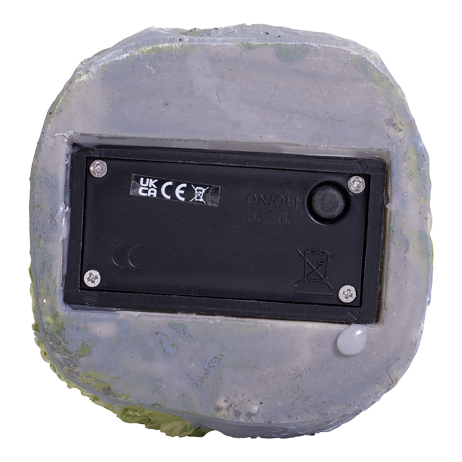 Solar Light Gnome With Yellow Hat (11 inch approx.)