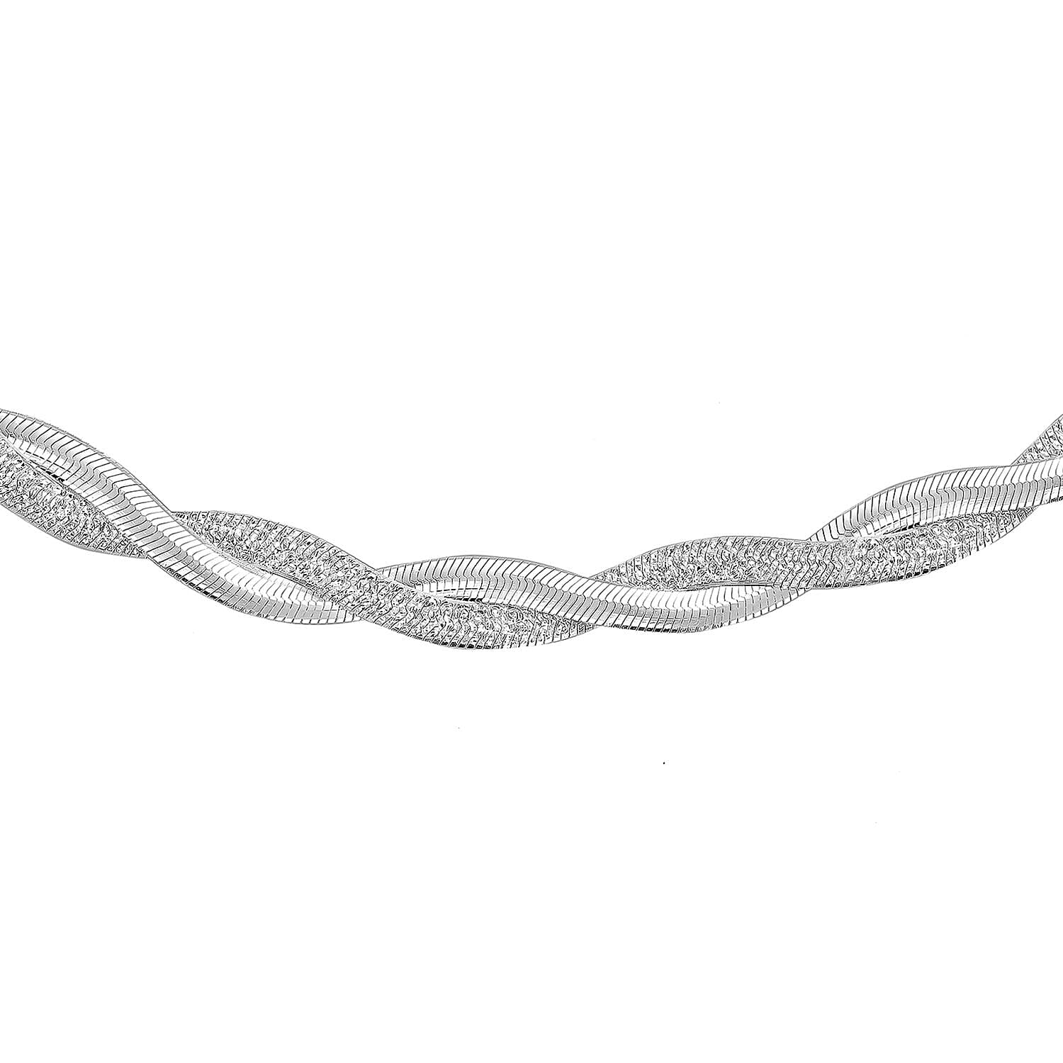 Sterling Silver Chain (Size - 17),  Silver Wt. 12.5 Gms