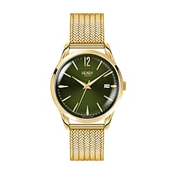 Henry London Chiswick Ladies Pale Hamilton Gold Stainless Steel Bracelet Watch