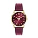 Henry London Holborn Ladies Watch with Burgundy Lamb Leather Strap