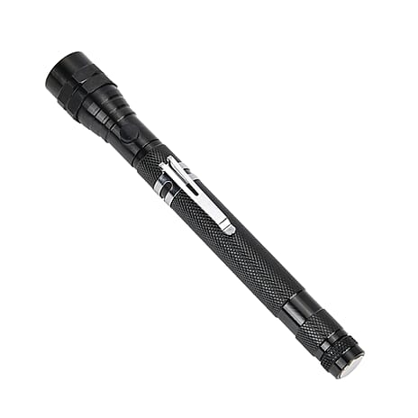 Set of 2 LED Flexible Magnetic Flashlight - Black