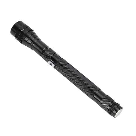 Set of 2 LED Flexible Magnetic Flashlight - Black