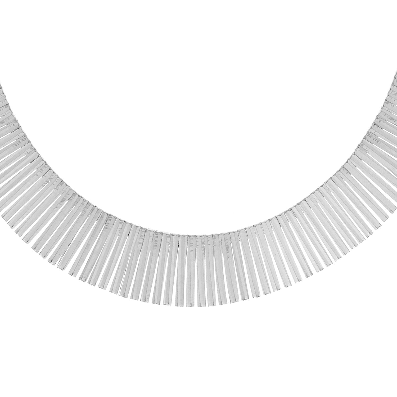 Sterling Silver NecklaceE (Size - 17),  Silver Wt. 27.3 Gms