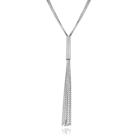 Sterling Silver NecklaceE (Size - 18),  Silver Wt. 12.8 Gms