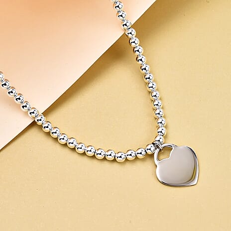Sterling Silver NecklaceE (Size - 18),  Silver Wt. 14.2 Gms