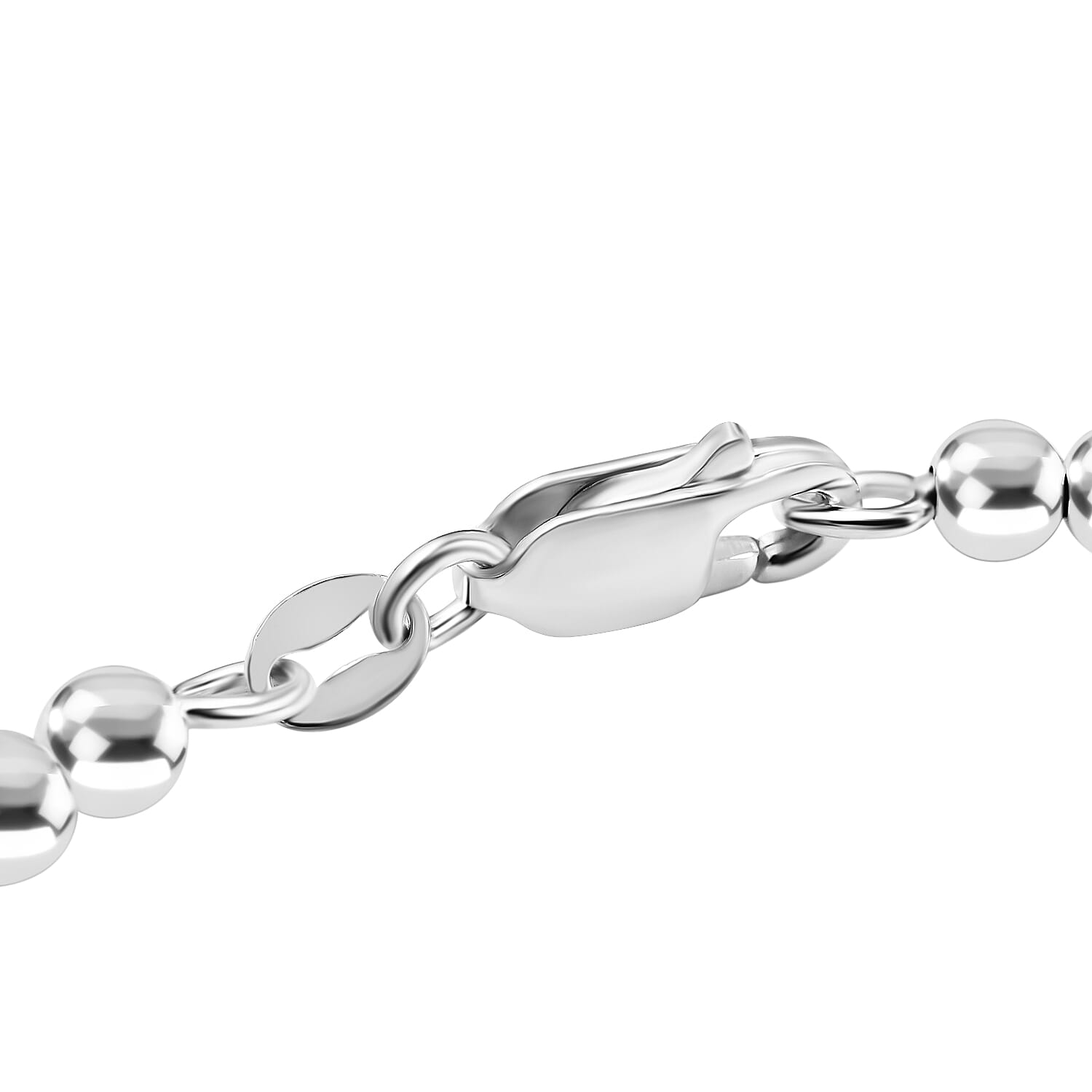 Sterling Silver NecklaceE (Size - 18),  Silver Wt. 14.2 Gms