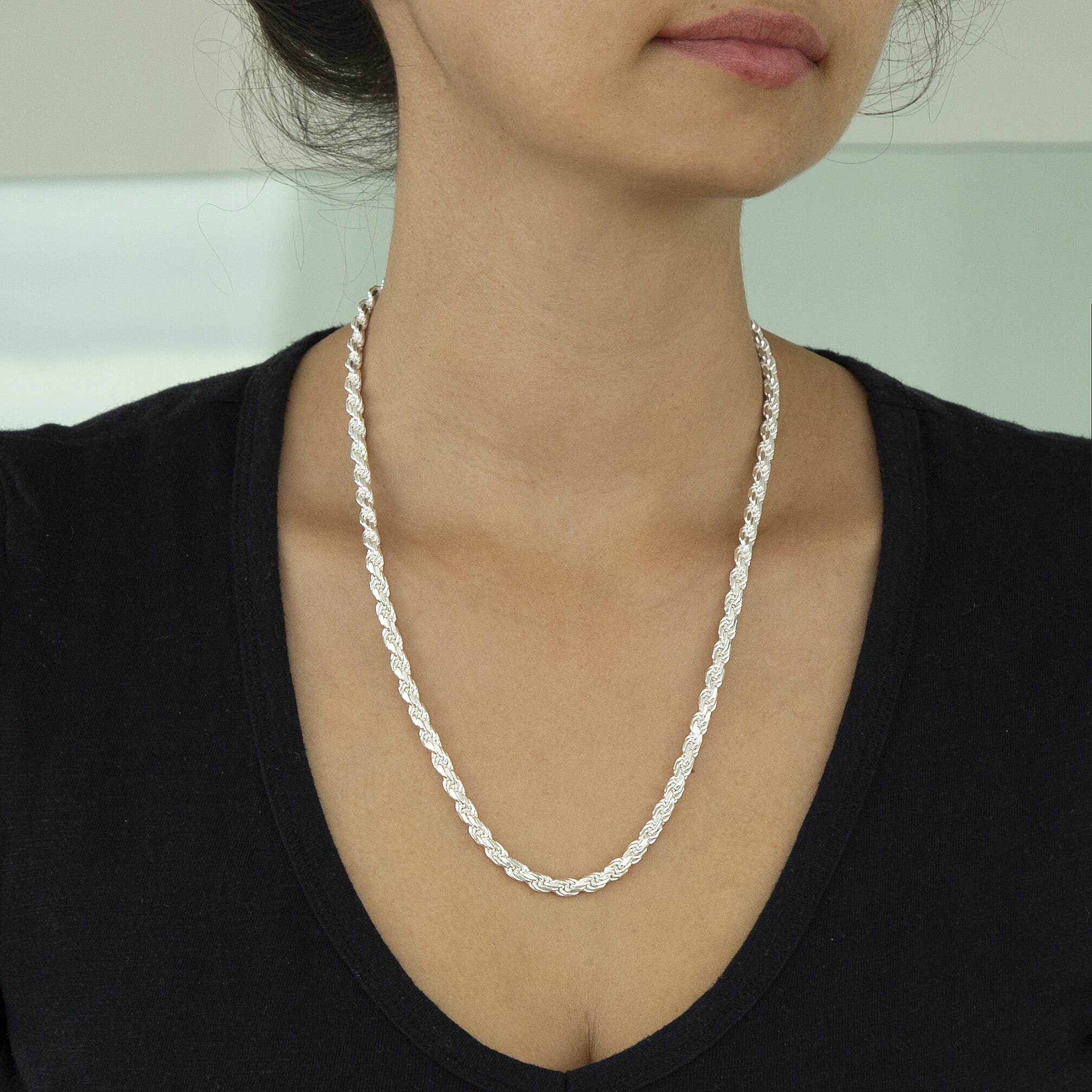 Sterling Silver Chain (Size - 20),  Silver Wt. 35.3 Gms