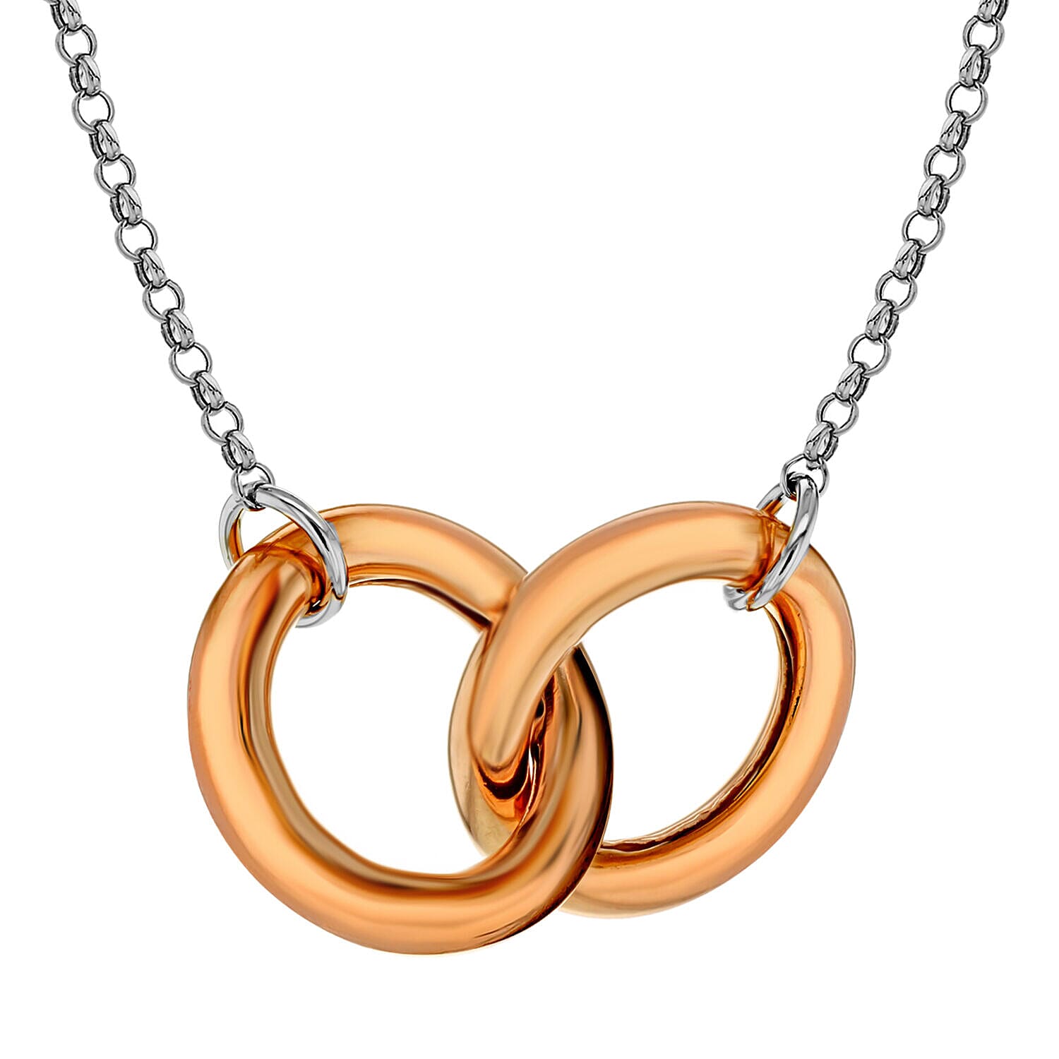 Sterling Silver NecklaceE (Size - 17),  Silver Wt. 10.3 Gms