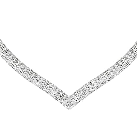 Sterling Silver NecklaceE (Size - 16),  Silver Wt. 40.7 Gms