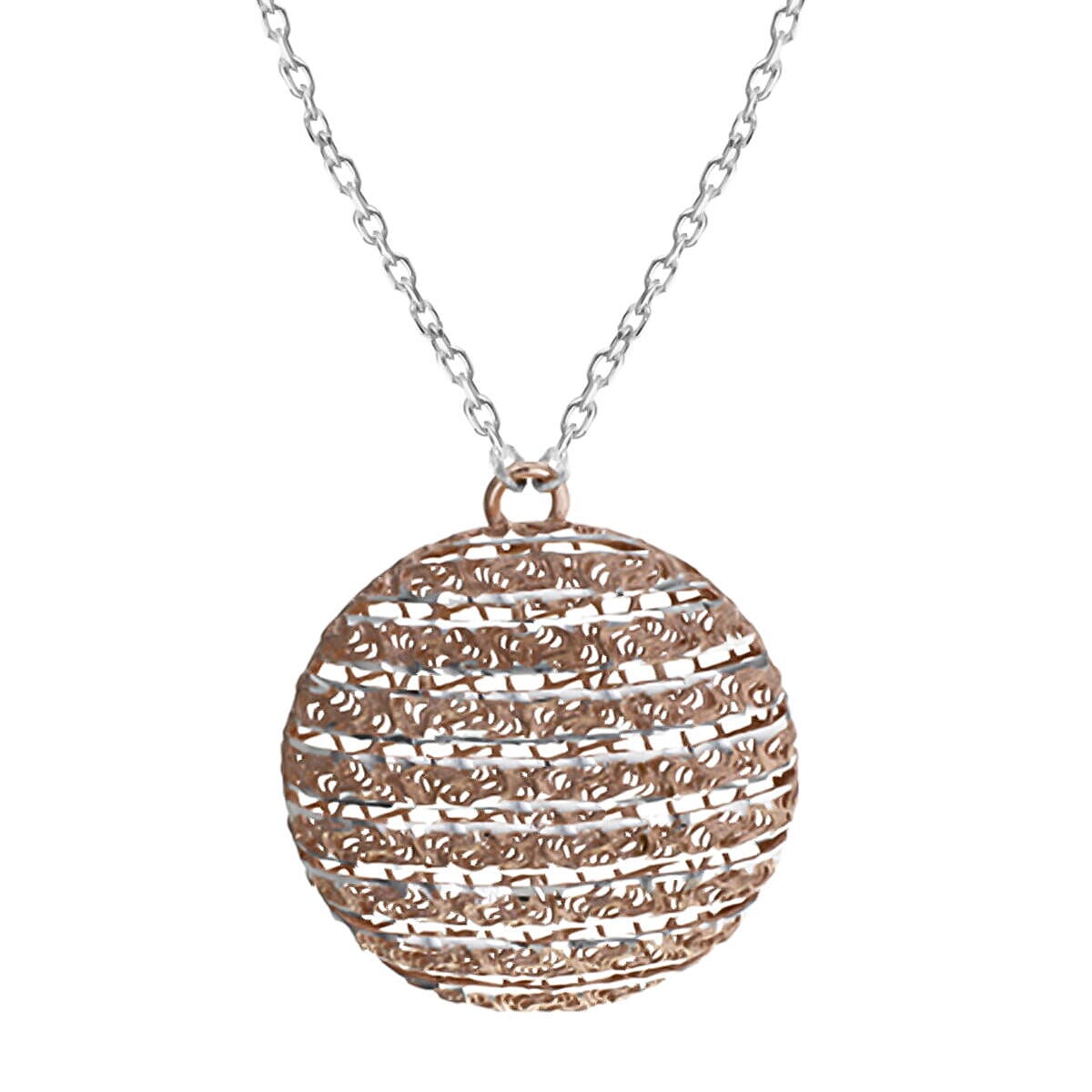 Sterling Silver NecklaceE (Size - 24),  Silver Wt. 5.4 Gms