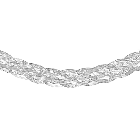 Sterling Silver Chain (Size - 17),  Silver Wt. 16.5 Gms
