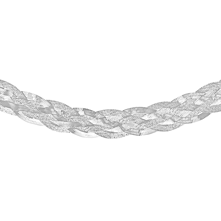 Sterling Silver Chain (Size - 17),  Silver Wt. 16.5 Gms