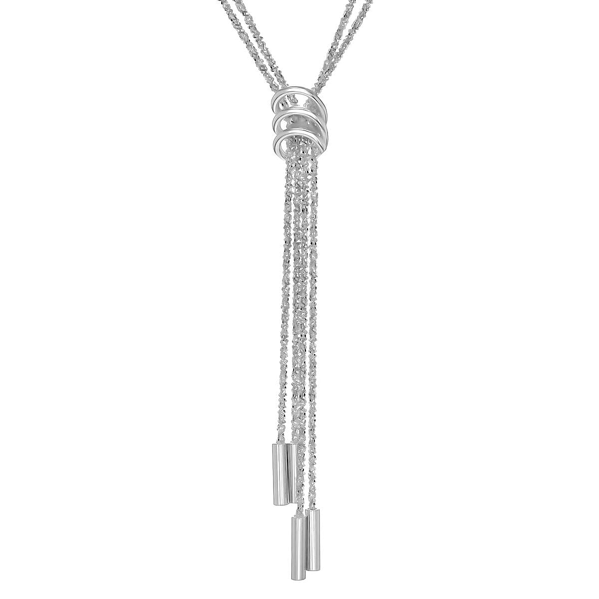 Sterling Silver NecklaceE (Size - 17),  Silver Wt. 9 Gms