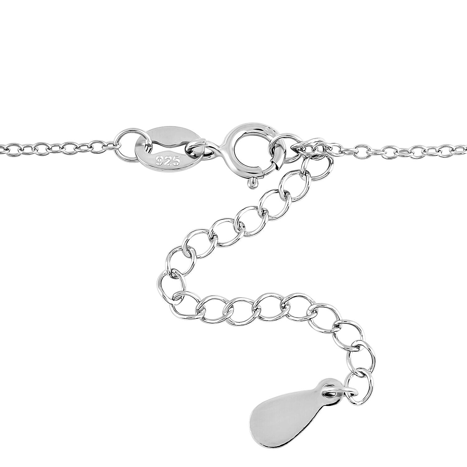 AAA Gemfields Emerald and Natural Zircon Floral Pendant in Rhodium Overlay Sterling Silver 1.62 Ct.