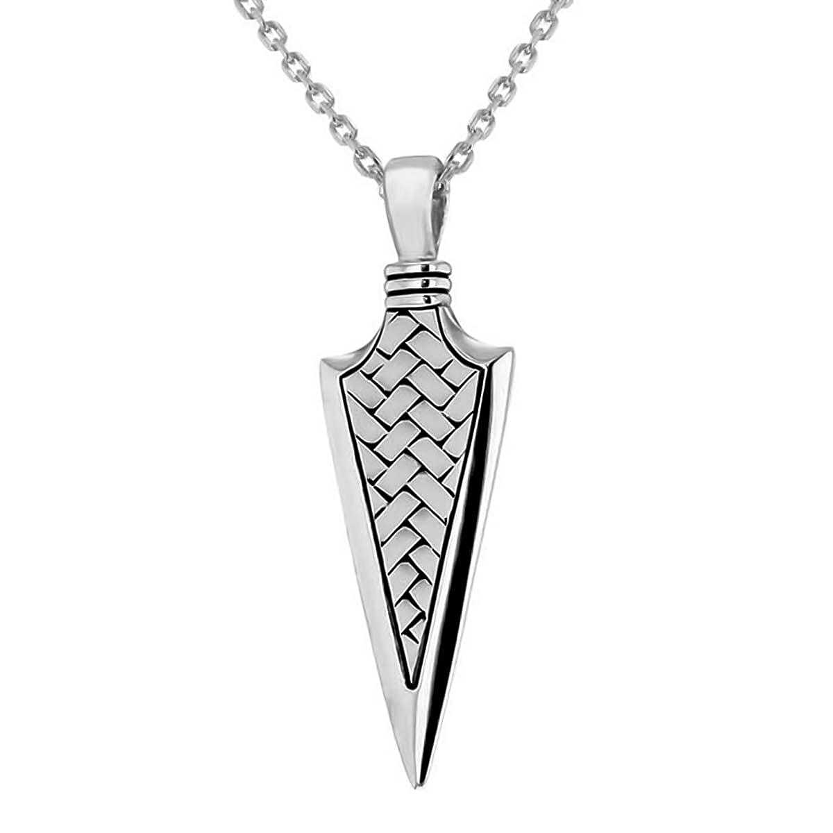 Rhodium Overlay Sterling Silver NecklaceE (Size - 20),  Silver Wt. 10.2 Gms