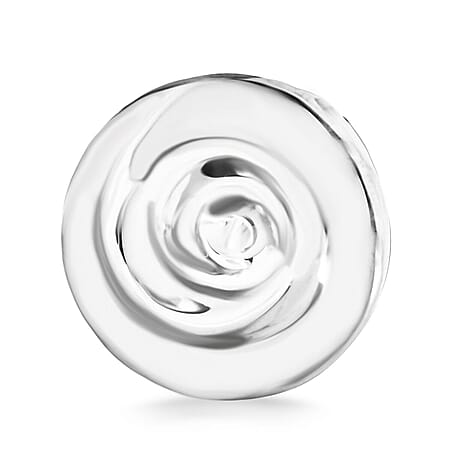 Sterling Silver 27mm Spiral Slider Pendant