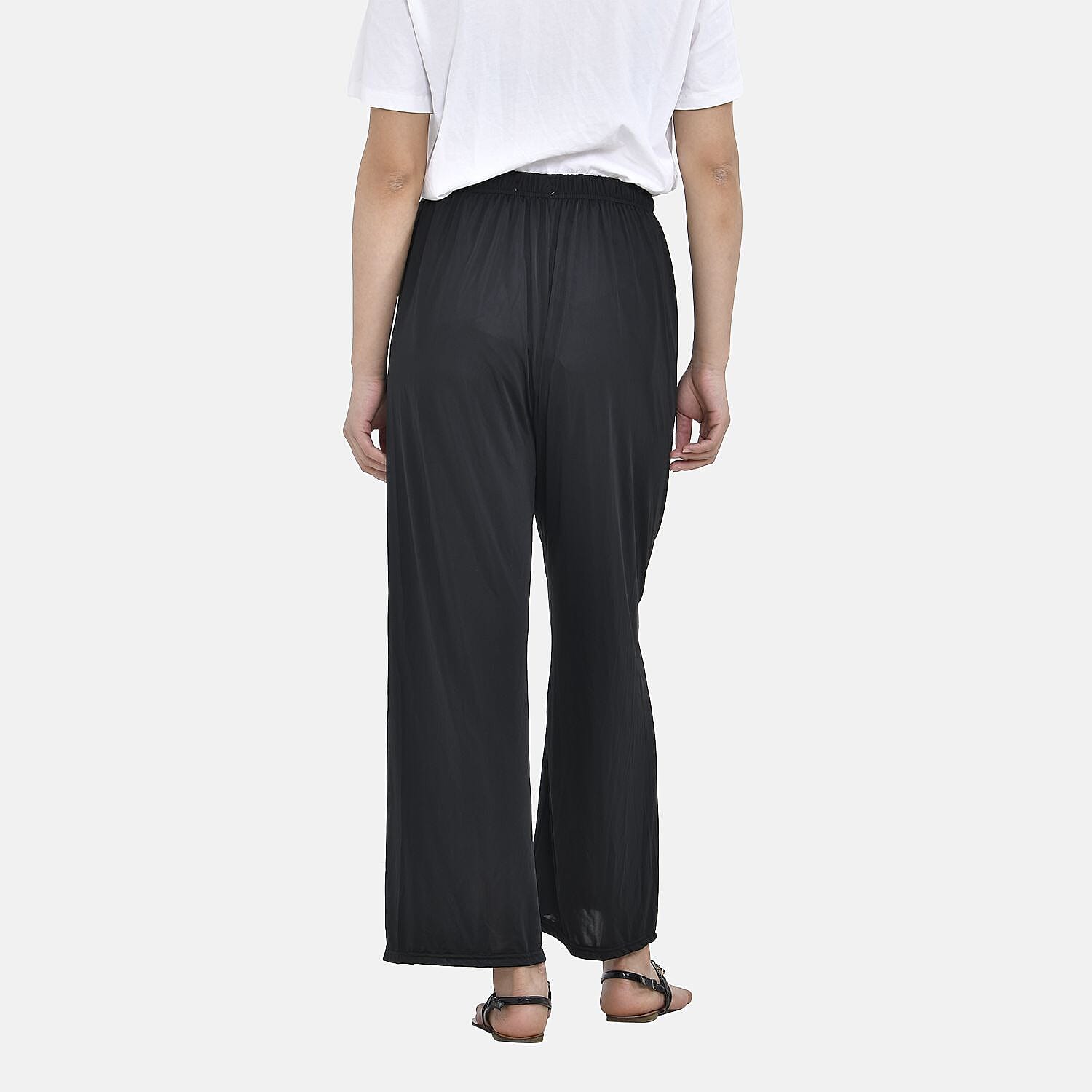DOD - TAMSY Jersey Stretchable Trousers (One Size,8-16) - Classic Black
