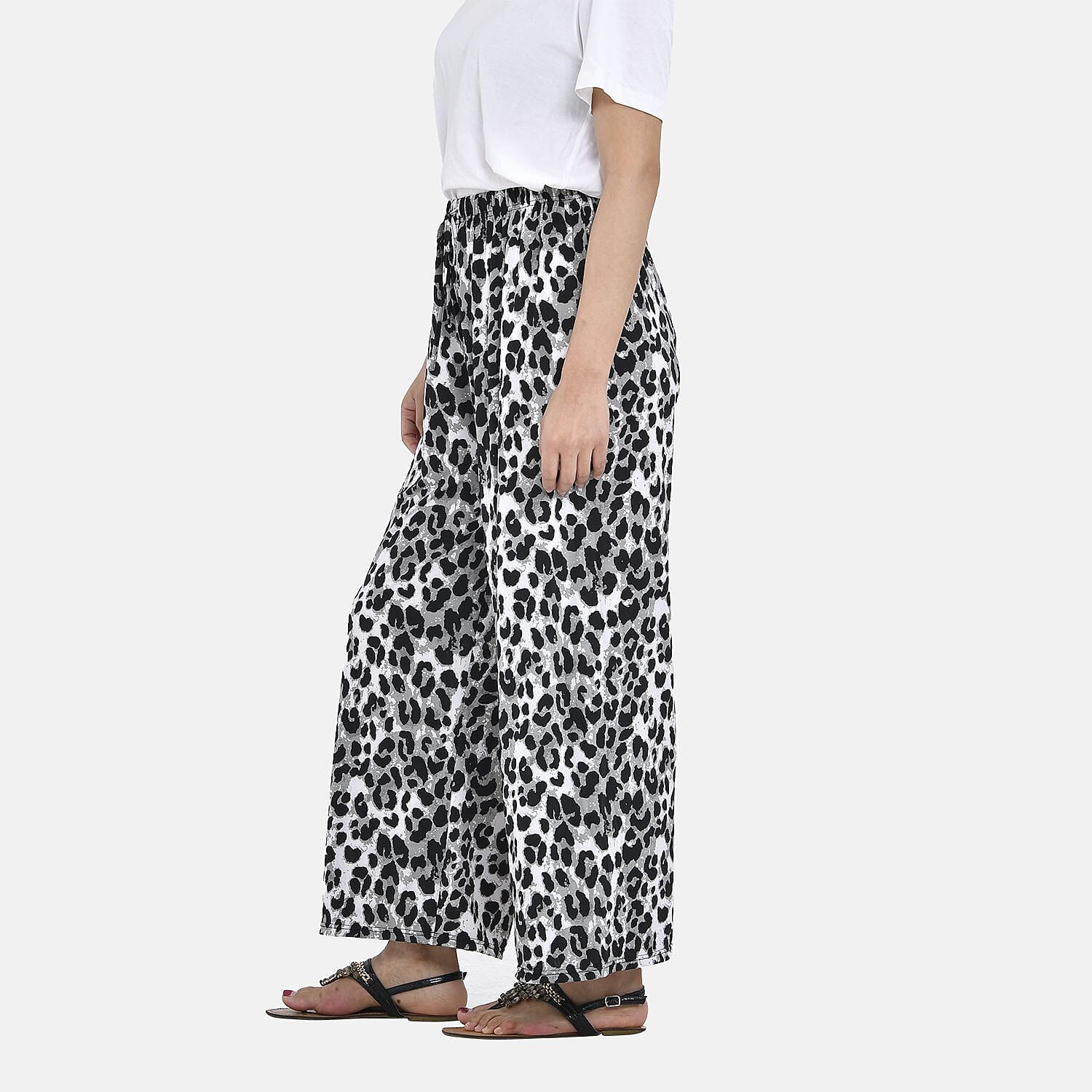 DOD - TAMSY Jersey Stretchable Trousers (One Size,8-16) - Classic Black