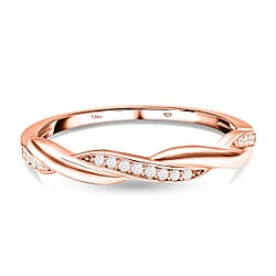 Simulated Diamond Ring in Sterling Silver