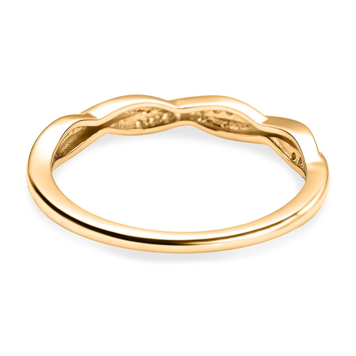 Simulated Diamond Ring in Sterling Silver