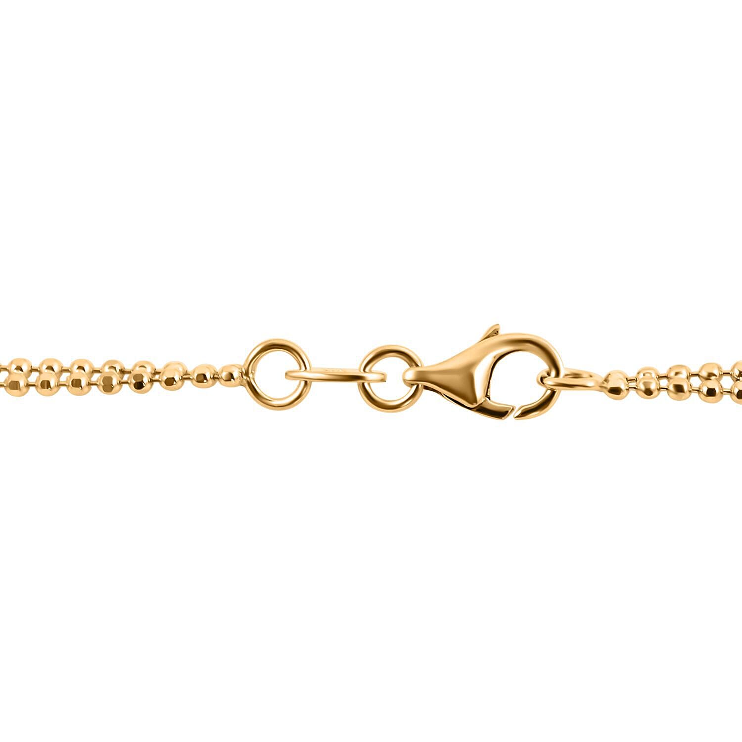 Hatton Garden Close Out - 9K Yellow Gold Cleopatra Necklace (Size - 20), Gold Wt. 6.02 Gms.