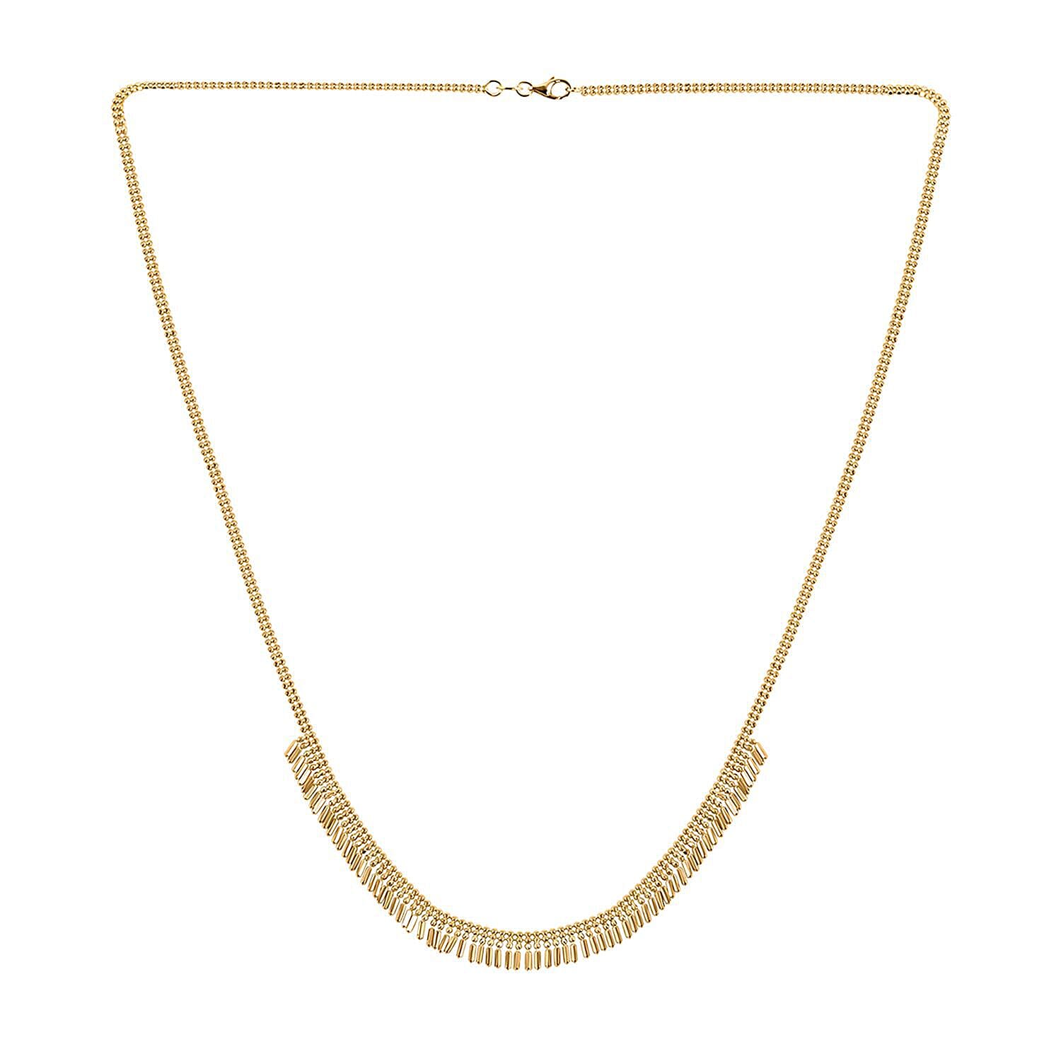 Hatton Garden Close Out - 9K Yellow Gold Cleopatra Necklace (Size - 20), Gold Wt. 6.02 Gms.