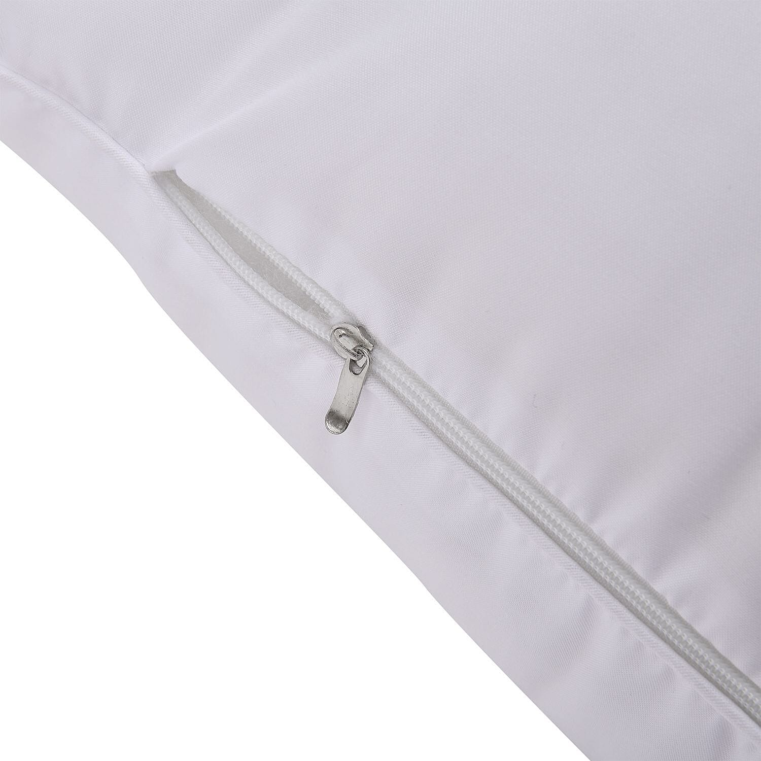 MEGA VALUE DEAL - Set of 2 Luxury Down Alternative Filled Premium Bounce Back Pillows