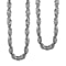 Platinum Overlay Sterling Silver Necklace (Size - 24) With Lobster Clasp, Silver Wt. 33.54 Gms
