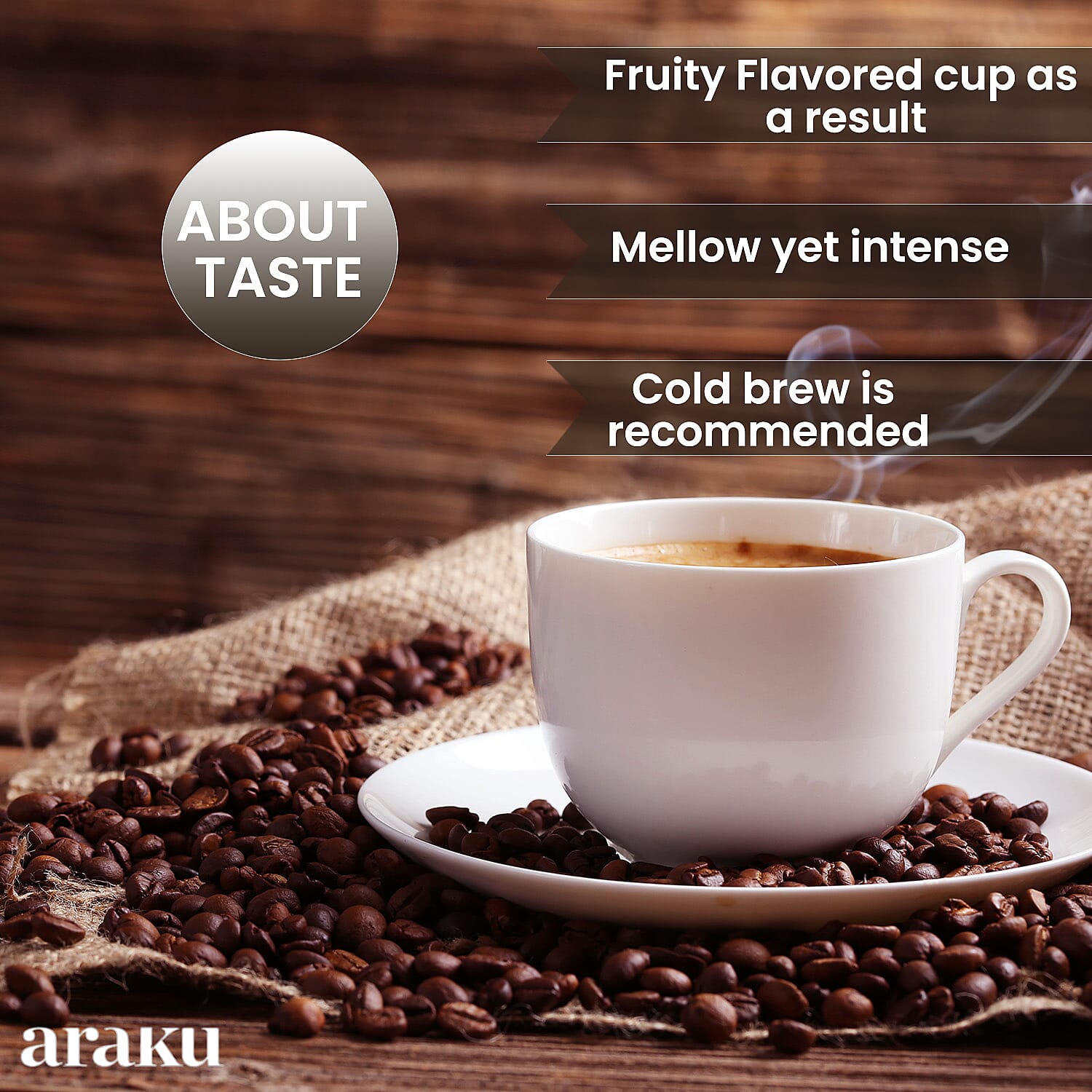 ARAKU Arabica Ground Coffee - Signature (250g)