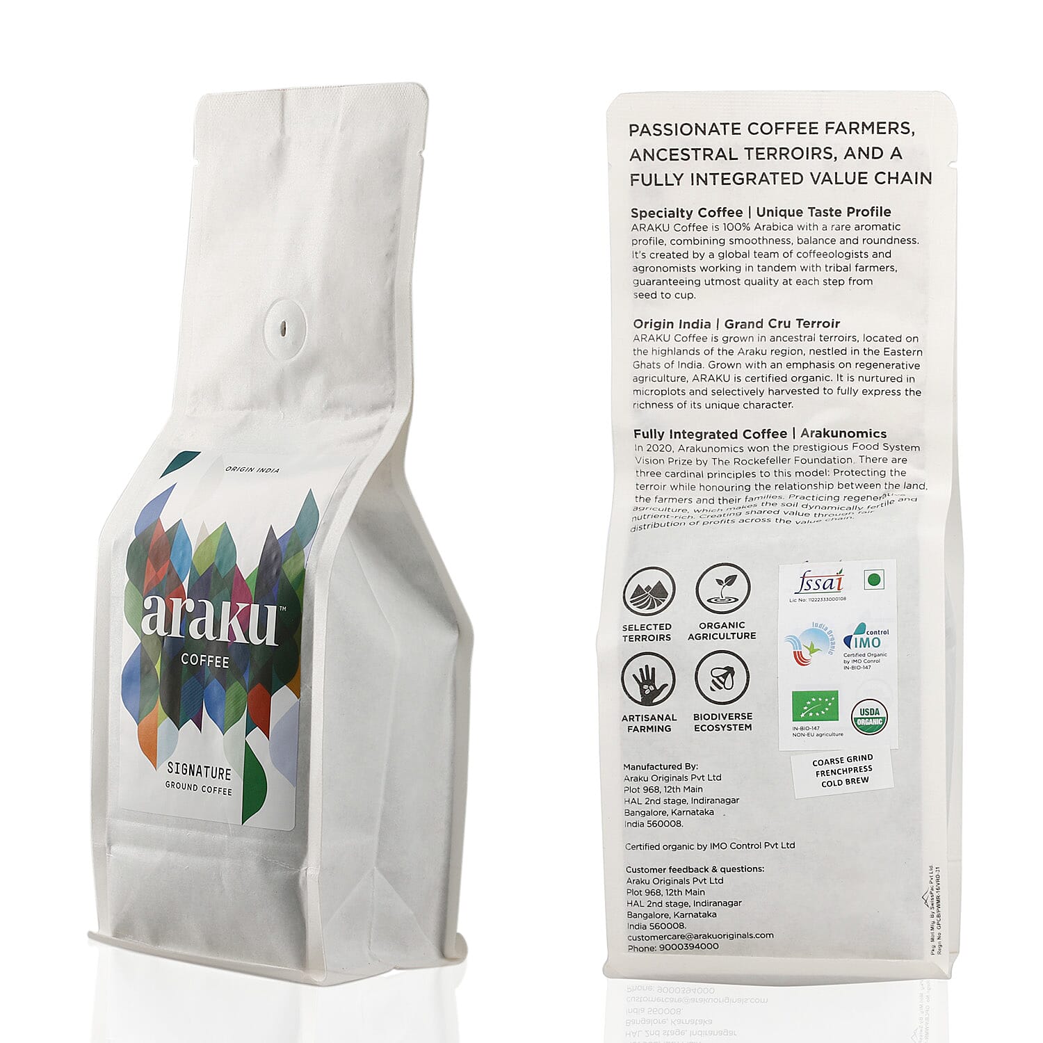 ARAKU Arabica Ground Coffee - Signature (250g)