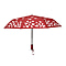 Colour Changing Butterfly Pattern Auto Open & Close Umbrella - Black