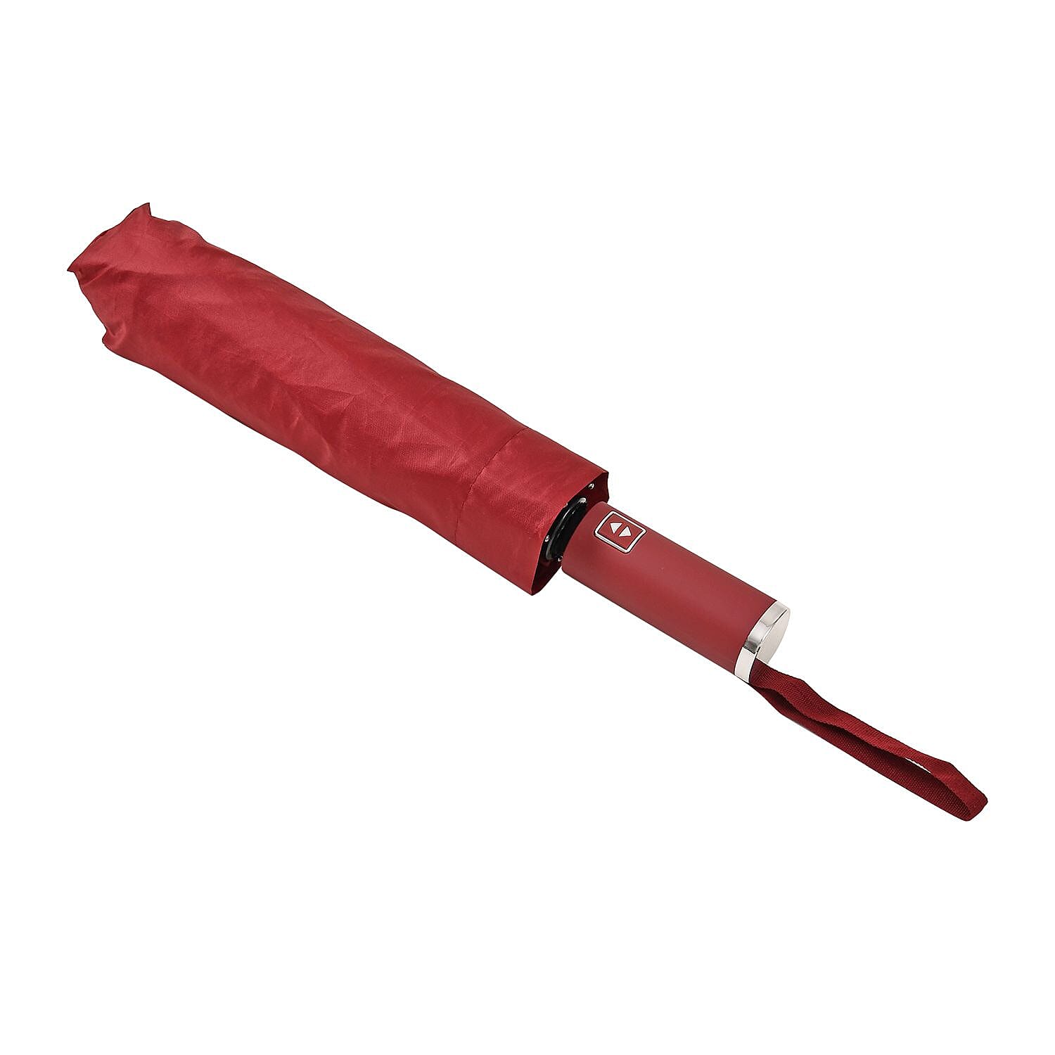 Colour Changing Butterfly Pattern Auto Open - Close Umbrella - Wine Red