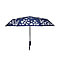 Colour Changing Butterfly Pattern Auto Open & Close Umbrella - Black