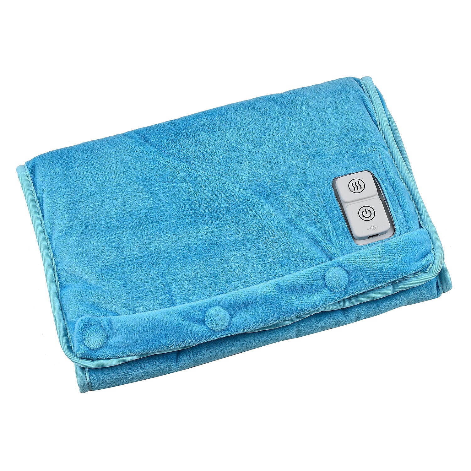Closeout Deal - Alljoy USB Powered Heating Pad for Pain Relief - Blue