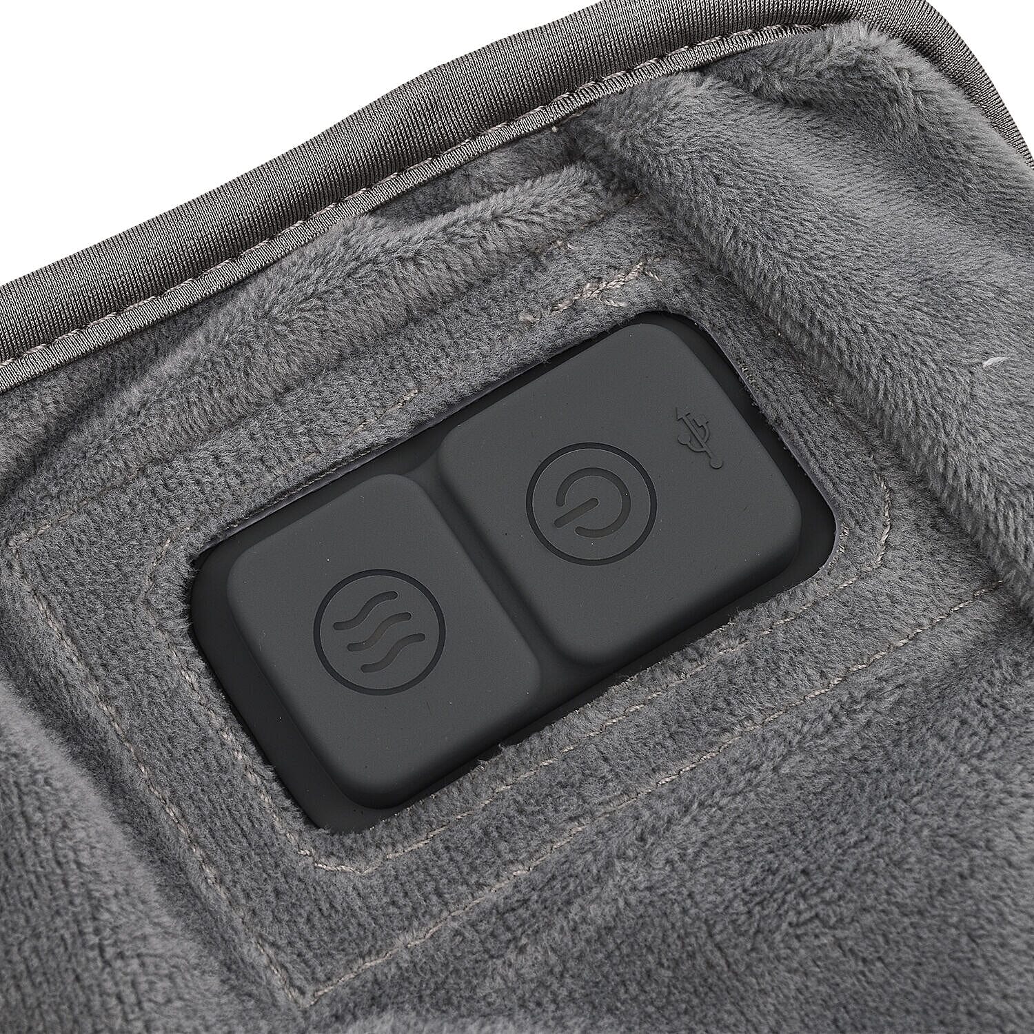 Closeout Deal - Alljoy USB Powered Heating Pad for Pain Relief - Grey