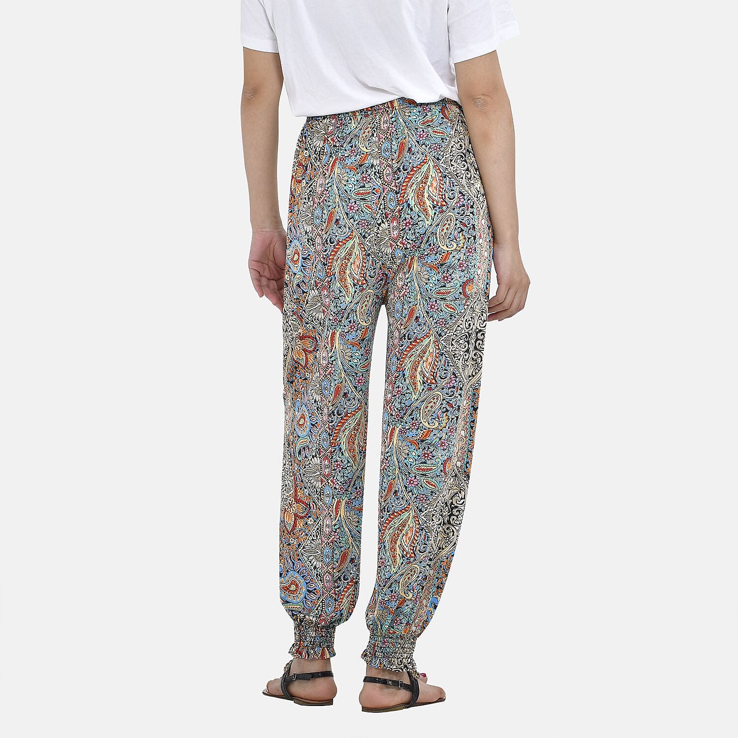 Tamsy Solid Trousers (One Size, 8-16) - Black