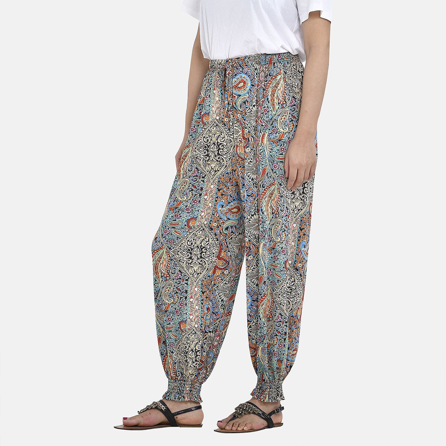 Tamsy Solid Trousers (One Size, 8-16) - Black