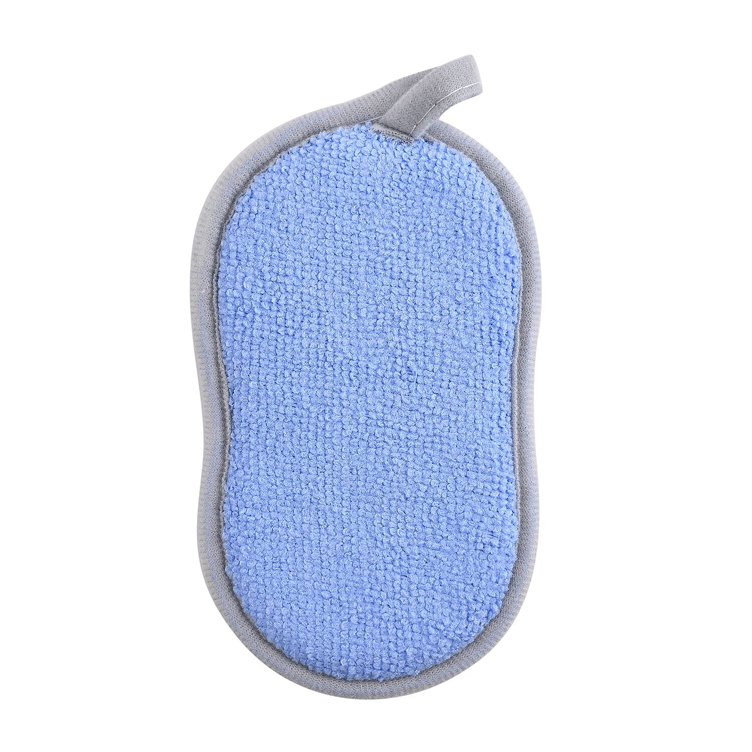 Pack of 10 - Multi Purpose Cleaning Sponges (Size 15x9 cm) - Light Blue