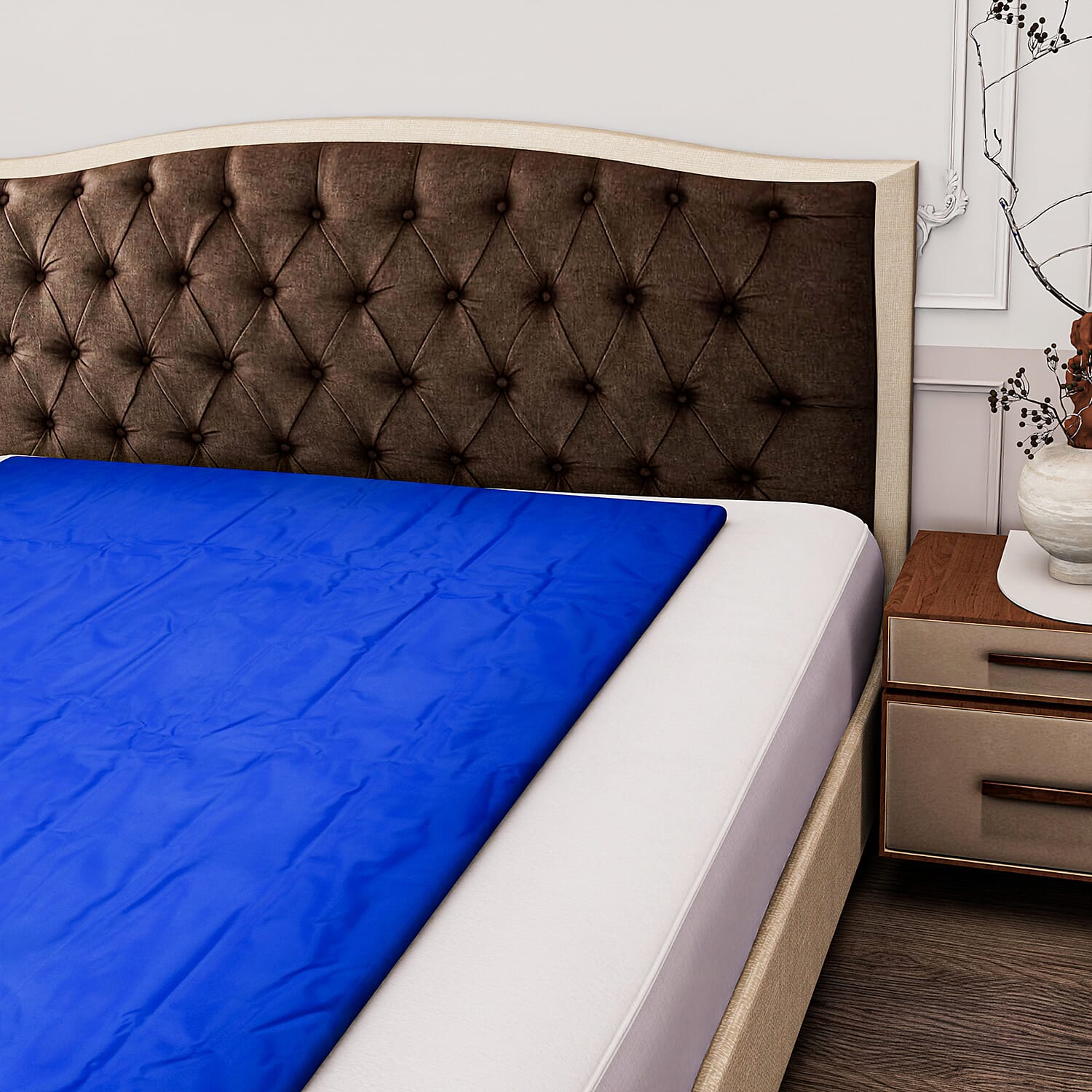 Homesmart Mattress Cooling Gel Pad (Size 140x90 cm) - Blue