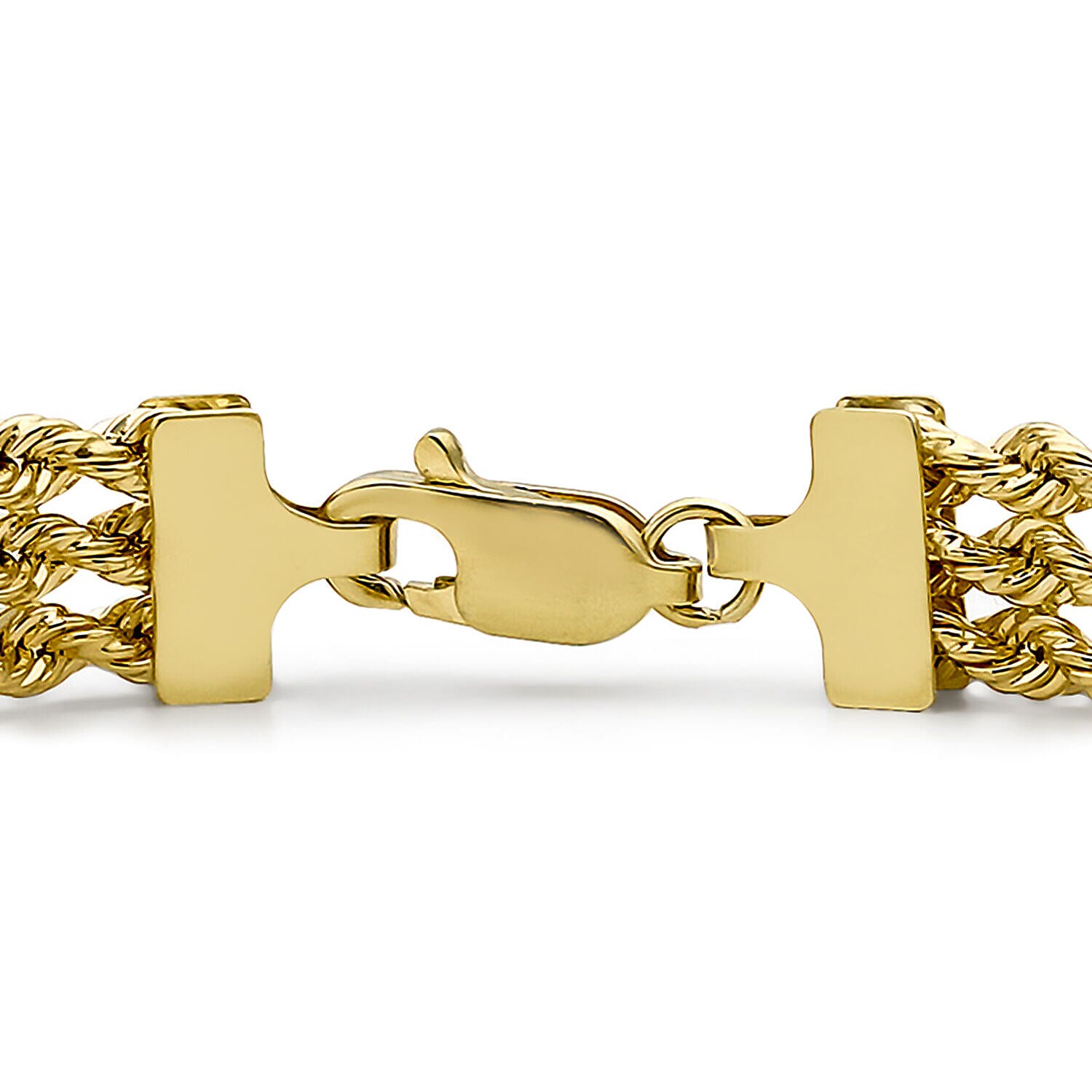 9K Yellow Gold  Bracelet (Size - 7),  Gold Wt. 5.5 Gms